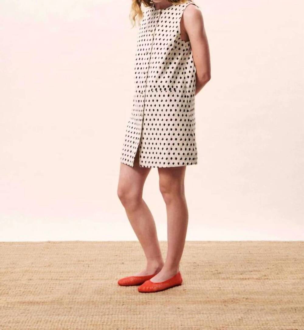 NEW FRNCH women's tamarinia dress in pattern - Picture 4 of 5